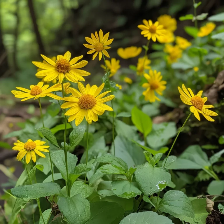 Arnica 1 Arnica montana L., flores amarelas da família Asteraceae