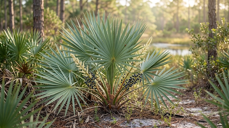 Saw Palmetto 2 Saw Palmetto (Serenoa repens), planta medicinal
