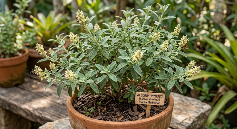 Alecrim-pimenta 13 Alecrim-pimenta (Lippia origanoides), planta medicinal